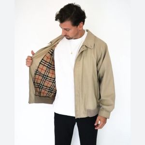 Vintage Burberry's Of London Harrington Jacket Size L
